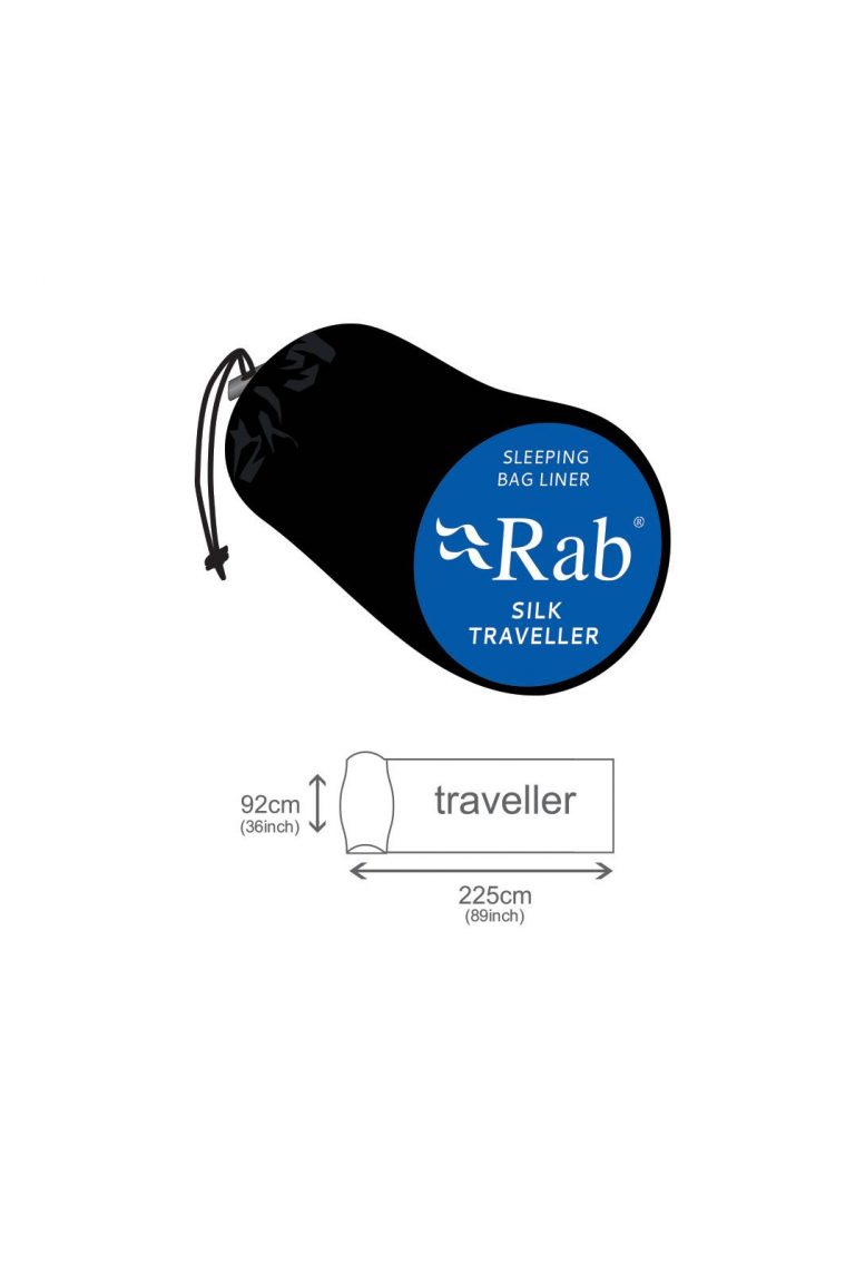 RAB Sleeping Bag Liner Traveller Silk — camino.ninja